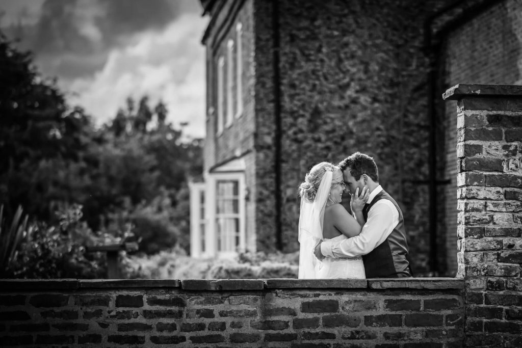 wedding couple portraits at a Yorkshire barn wedding venue