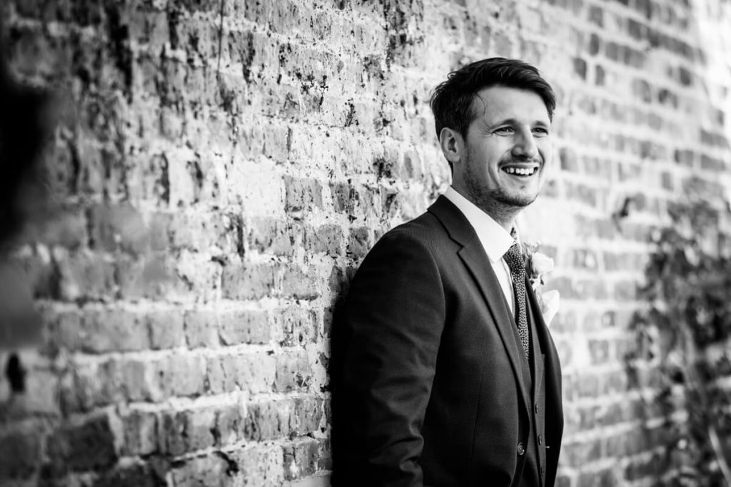 portrait of the groom