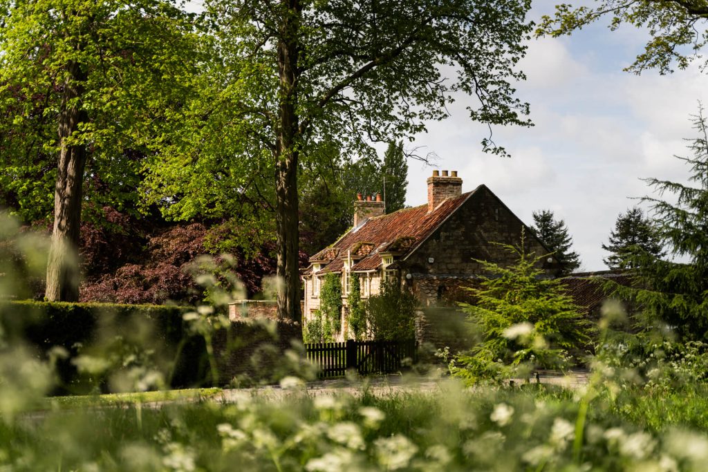 the cottage on site at the orangery at Settrington